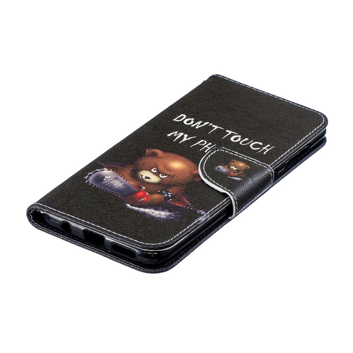 Hülle für Samsung Galaxy A50/A30s Case Schutzhülle Motiv Handyhülle Don´t touch Bär - CoverKingz