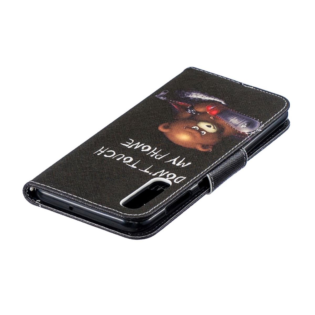 Hülle für Samsung Galaxy A50/A30s Case Schutzhülle Motiv Handyhülle Don´t touch Bär - CoverKingz