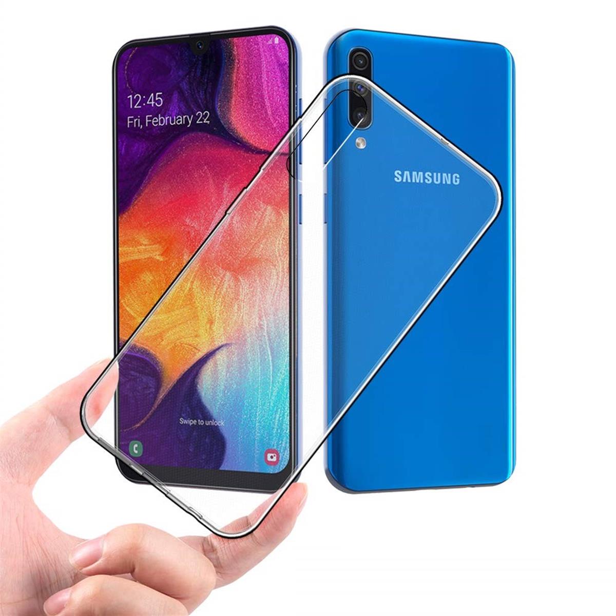 Hülle für Samsung Galaxy A50/A30s Handyhülle Cover Silikonhülle Case transparent - CoverKingz