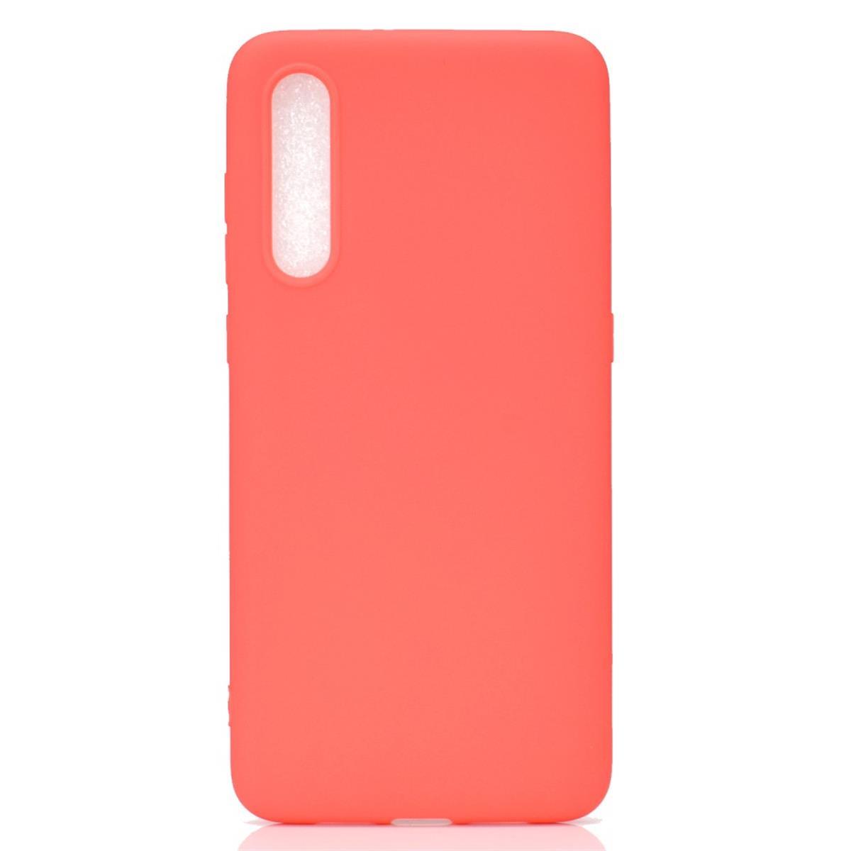 Hülle für Samsung Galaxy A50/A30s Handyhülle Silikon Case Handytasche Cover matt rot - CoverKingz