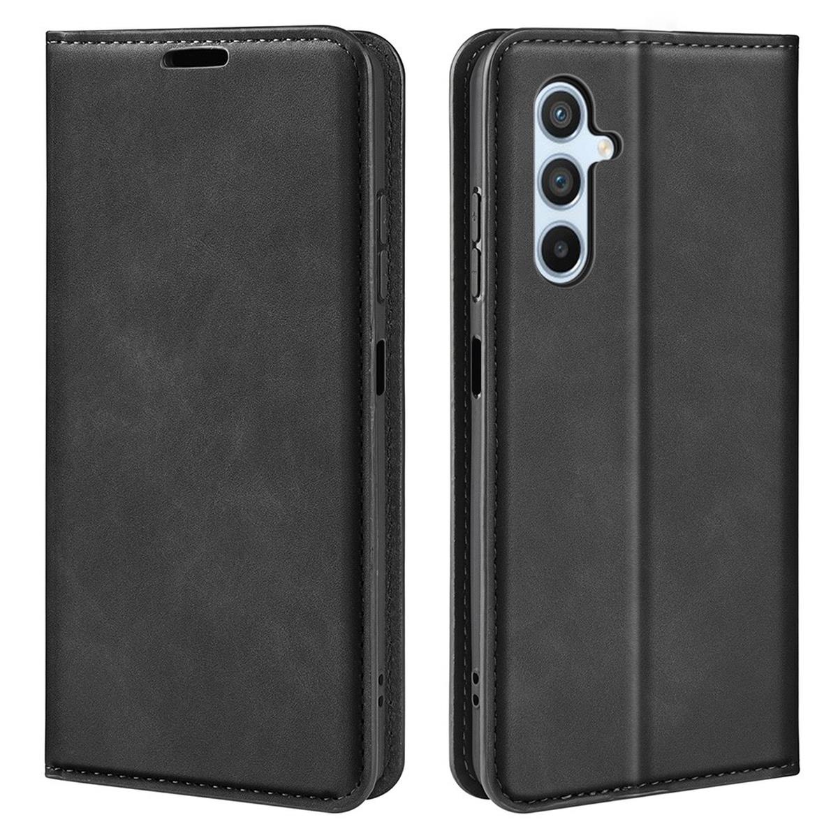 Hülle für Samsung Galaxy A54 5G Handyhülle Flip Case Cover Tasche Etui Schwarz
