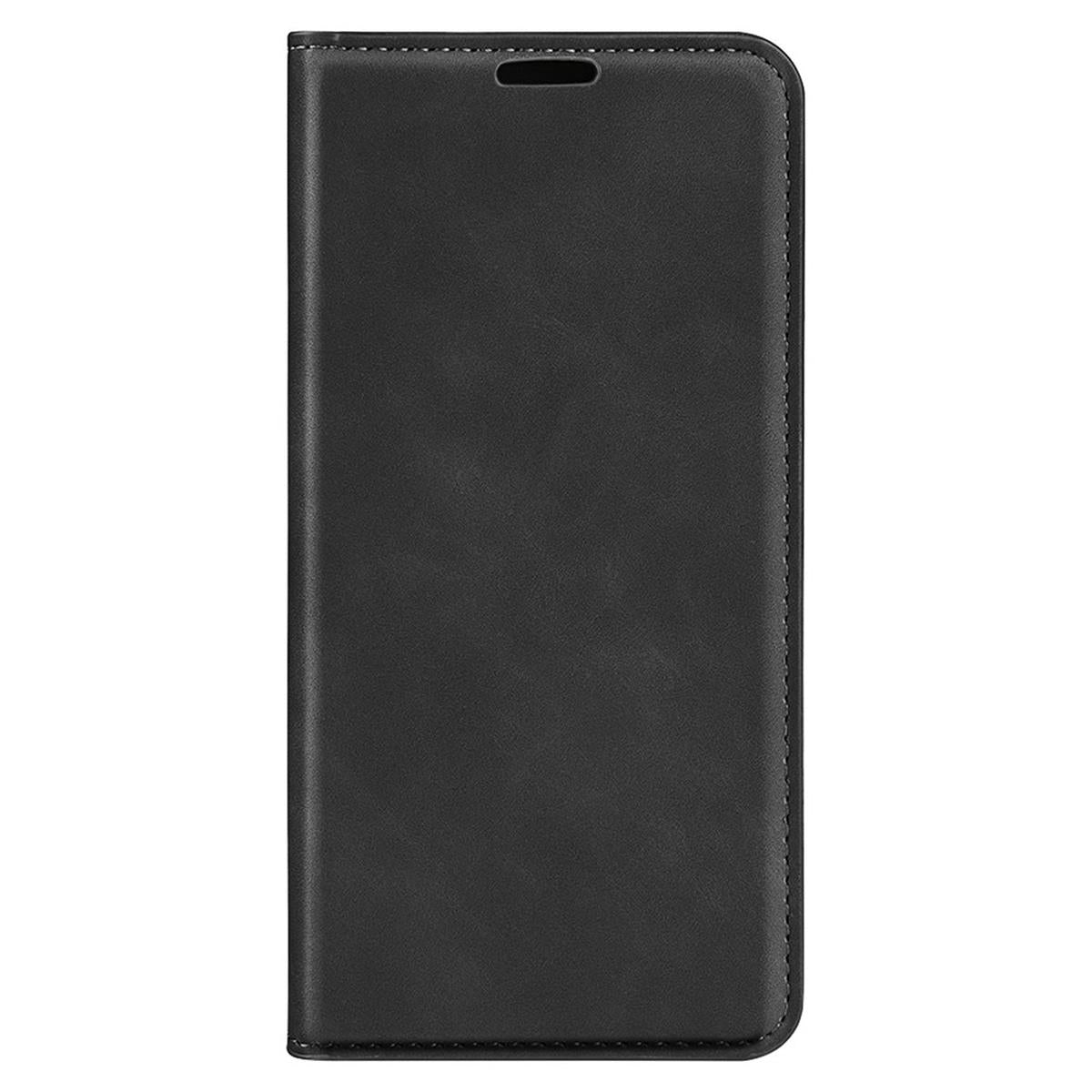 Hülle für Samsung Galaxy A55 5G Handyhülle Flip Case Cover Tasche Etui Schwarz