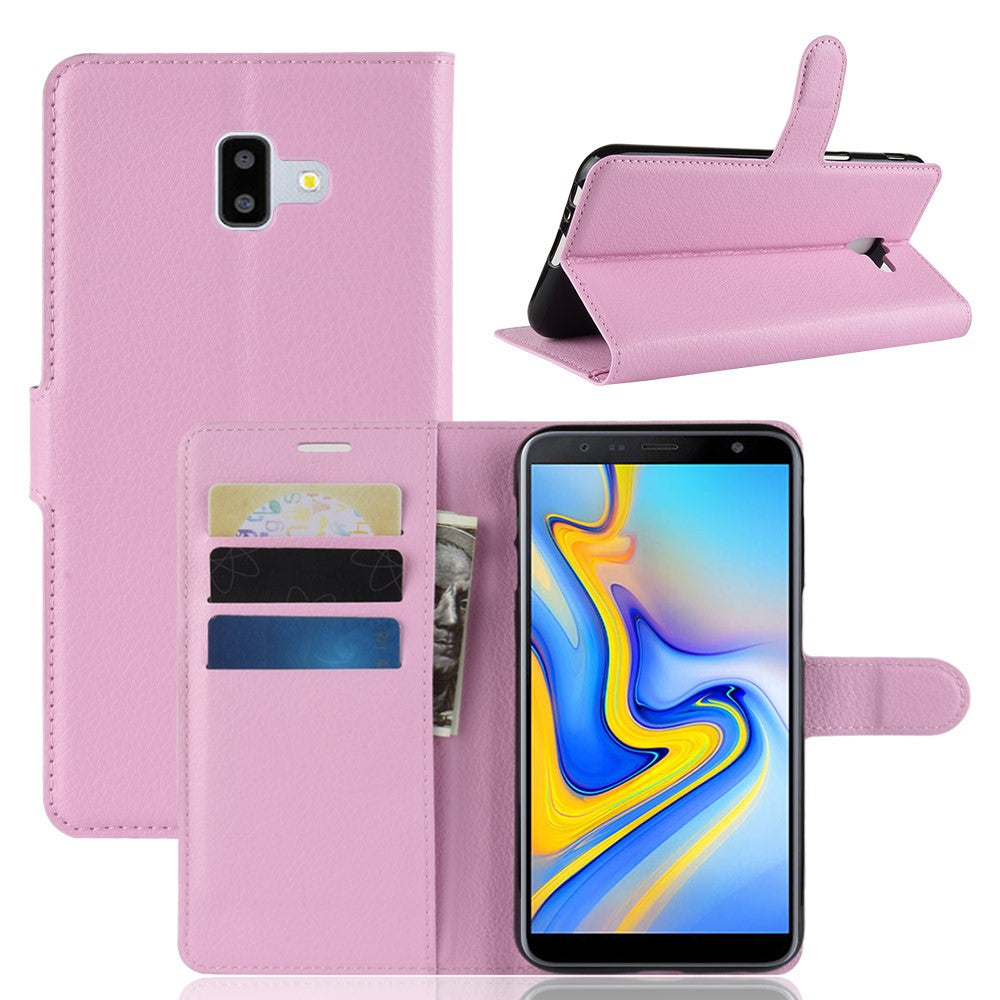 Hülle für Samsung Galaxy J6 Plus (+) Handyhülle Case Cover Etui Tasche Rosa