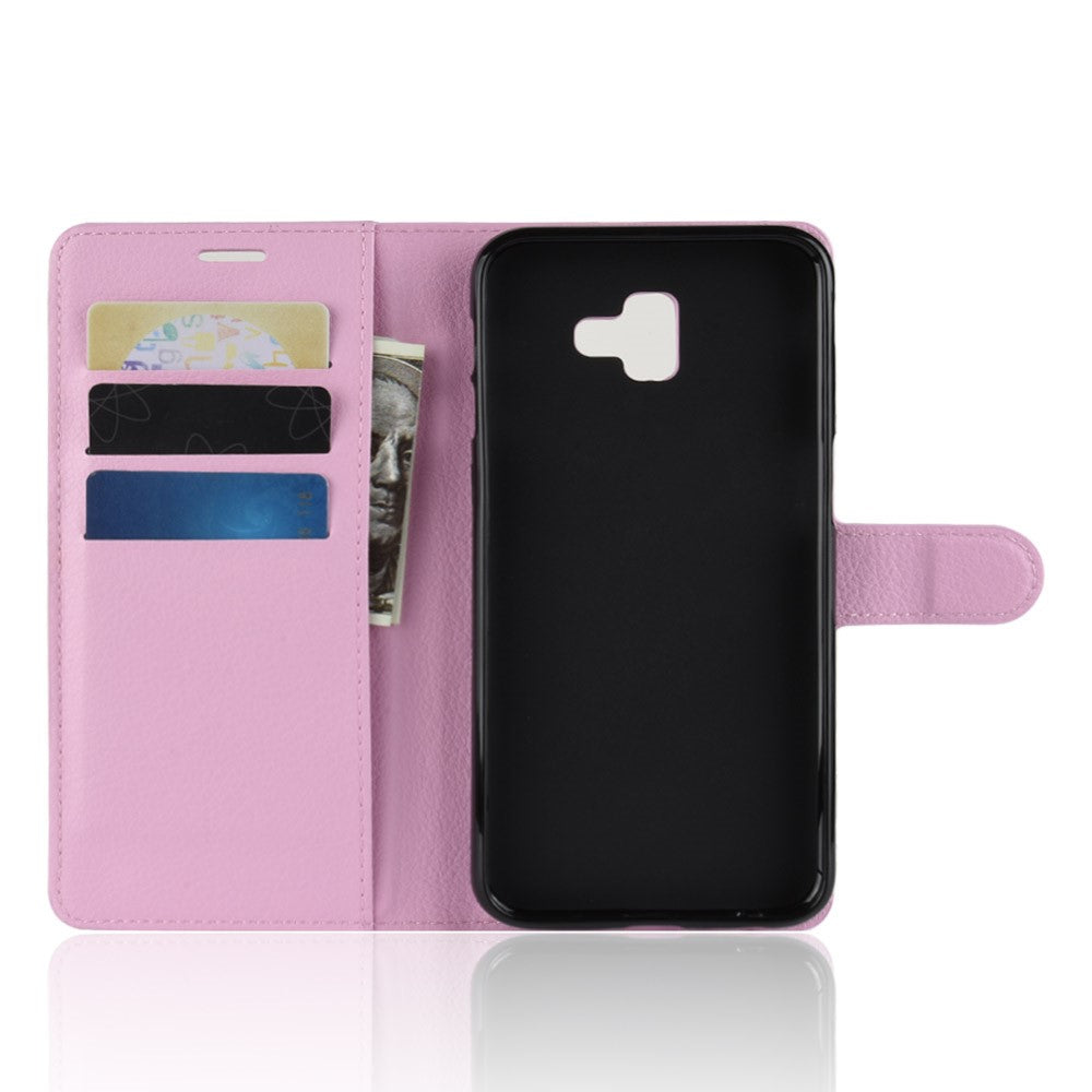 Hülle für Samsung Galaxy J6 Plus (+) Handyhülle Case Cover Etui Tasche Rosa