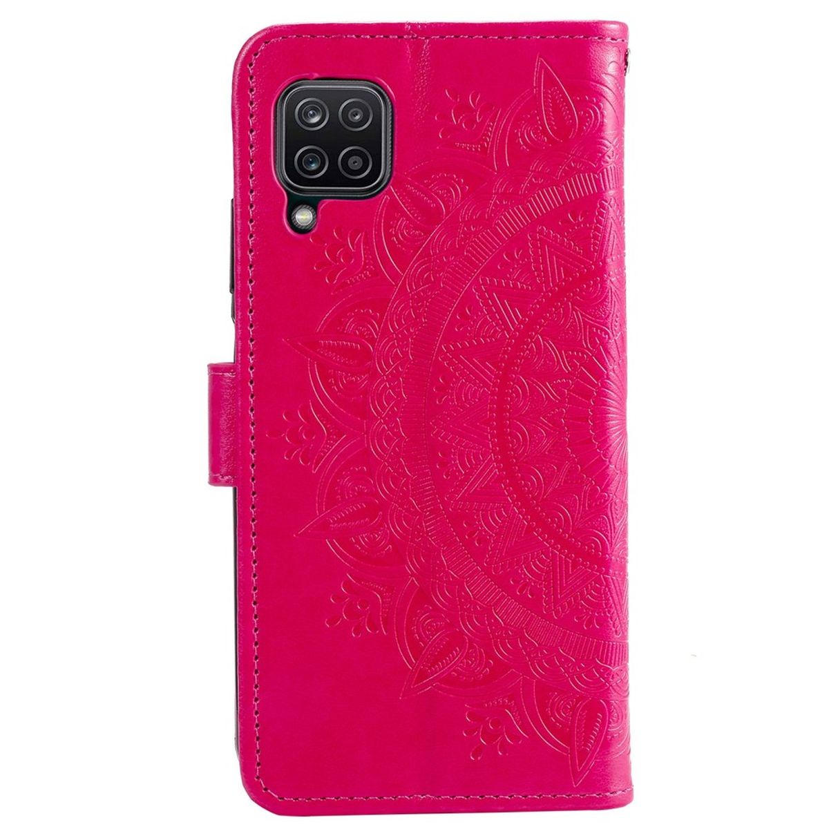 Hülle für Samsung Galaxy M33 5G Handyhülle Flip Case Cover Etui Mandala Pink