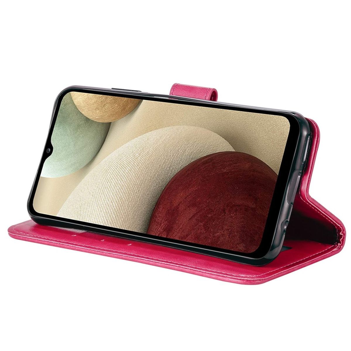 Hülle für Samsung Galaxy M33 5G Handyhülle Flip Case Cover Etui Mandala Pink