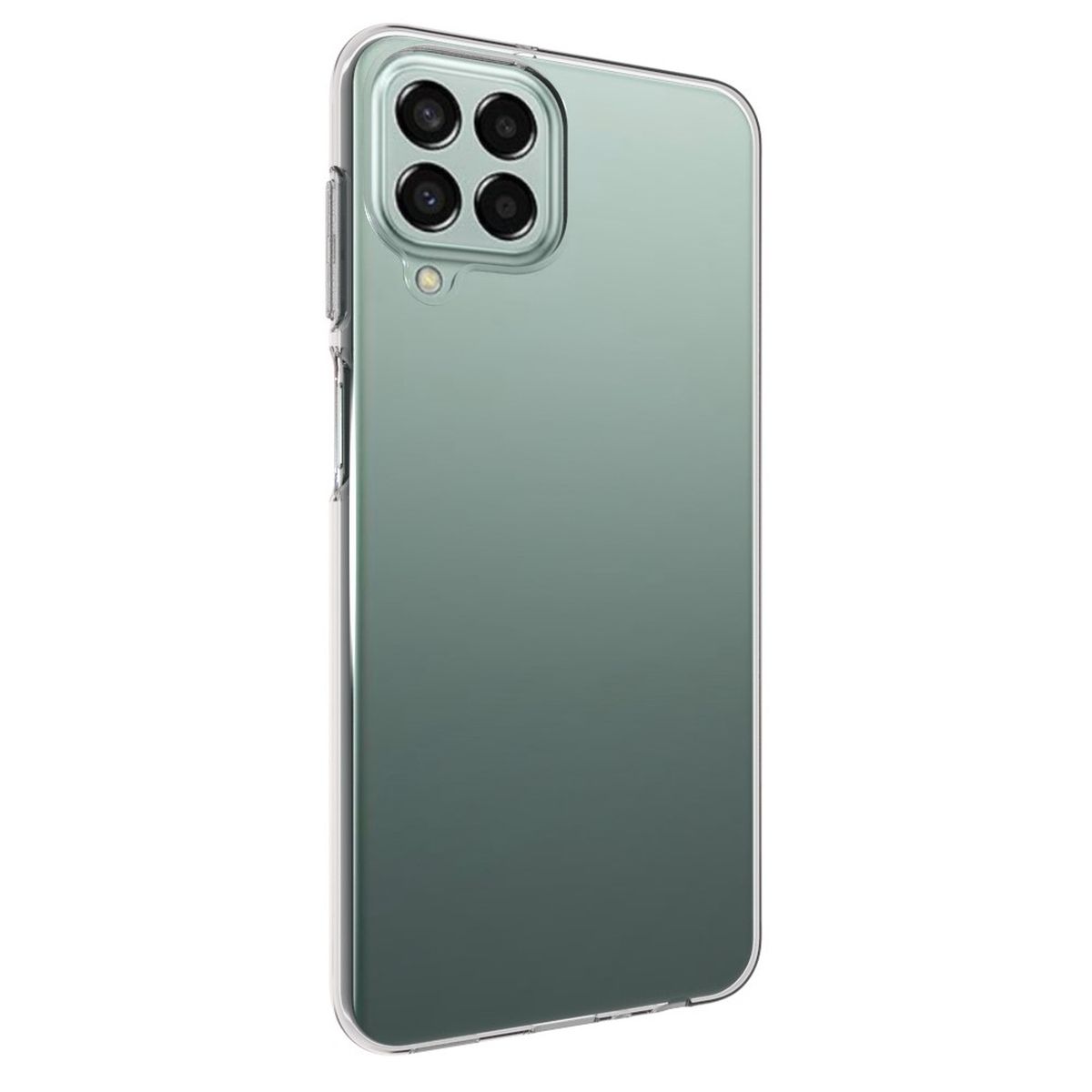 Hülle für Samsung Galaxy M33 5G Handyhülle Silikon Cover Case Bumper klar