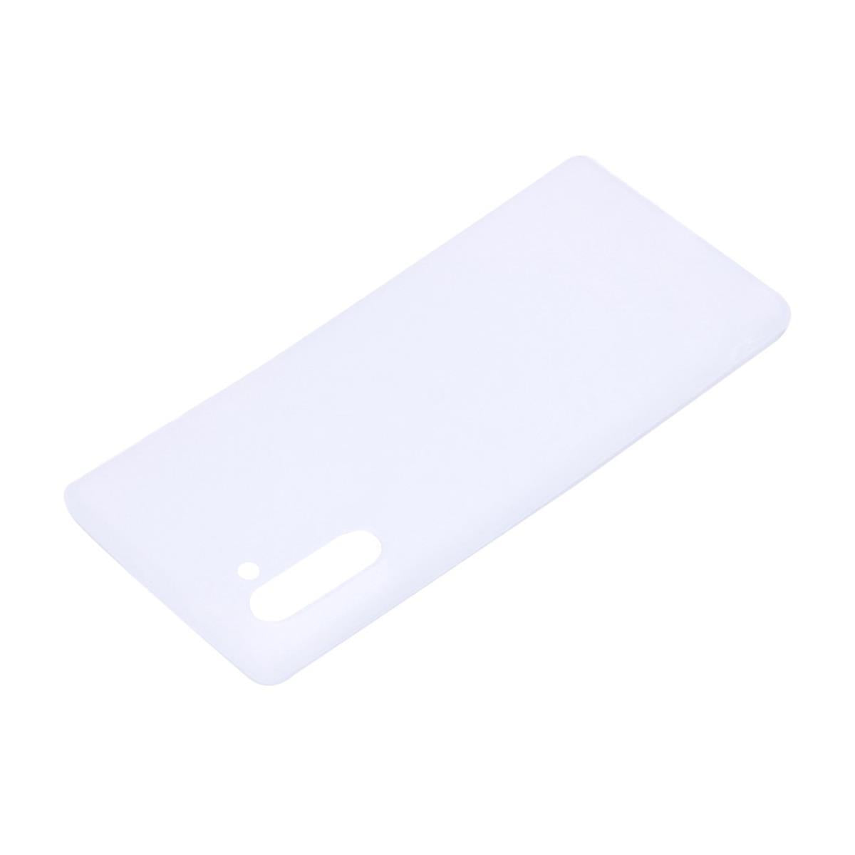Hülle für Samsung Galaxy Note10 Handyhülle Silikon Case Schutzhülle Etui matt Weiß