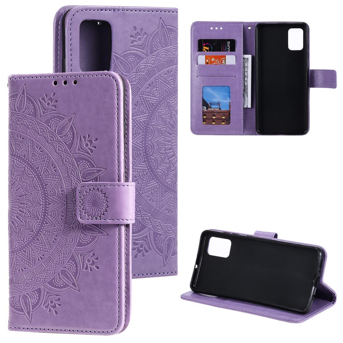 Hülle für Samsung Galaxy Note20 Handyhülle Flip Case Cover Tasche Etui Mandala Lila
