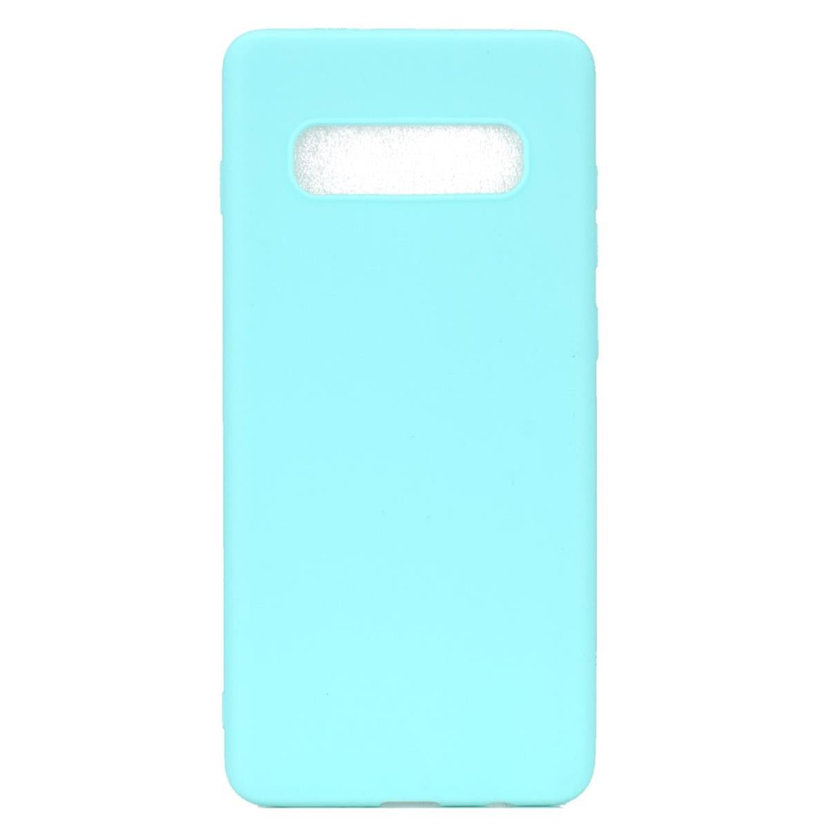 Hülle für Samsung Galaxy S10 Handyhülle Silikon Case Schutzhülle matt Grün