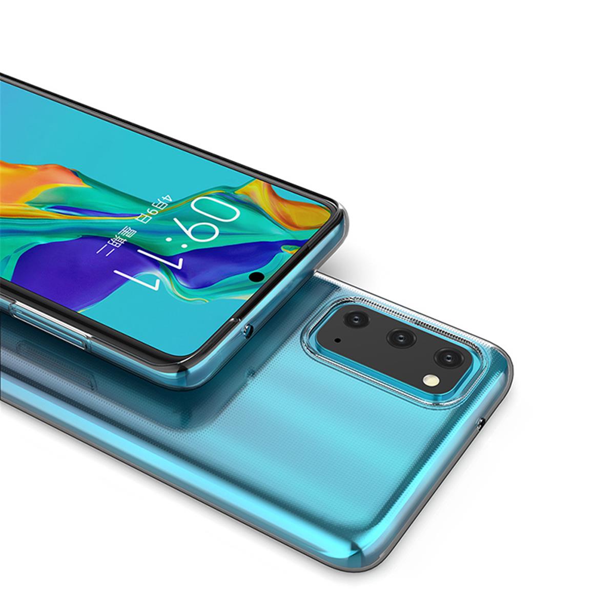 Hülle für Samsung Galaxy S20 Handyhülle Silikon Cover Schutzhülle Case klar