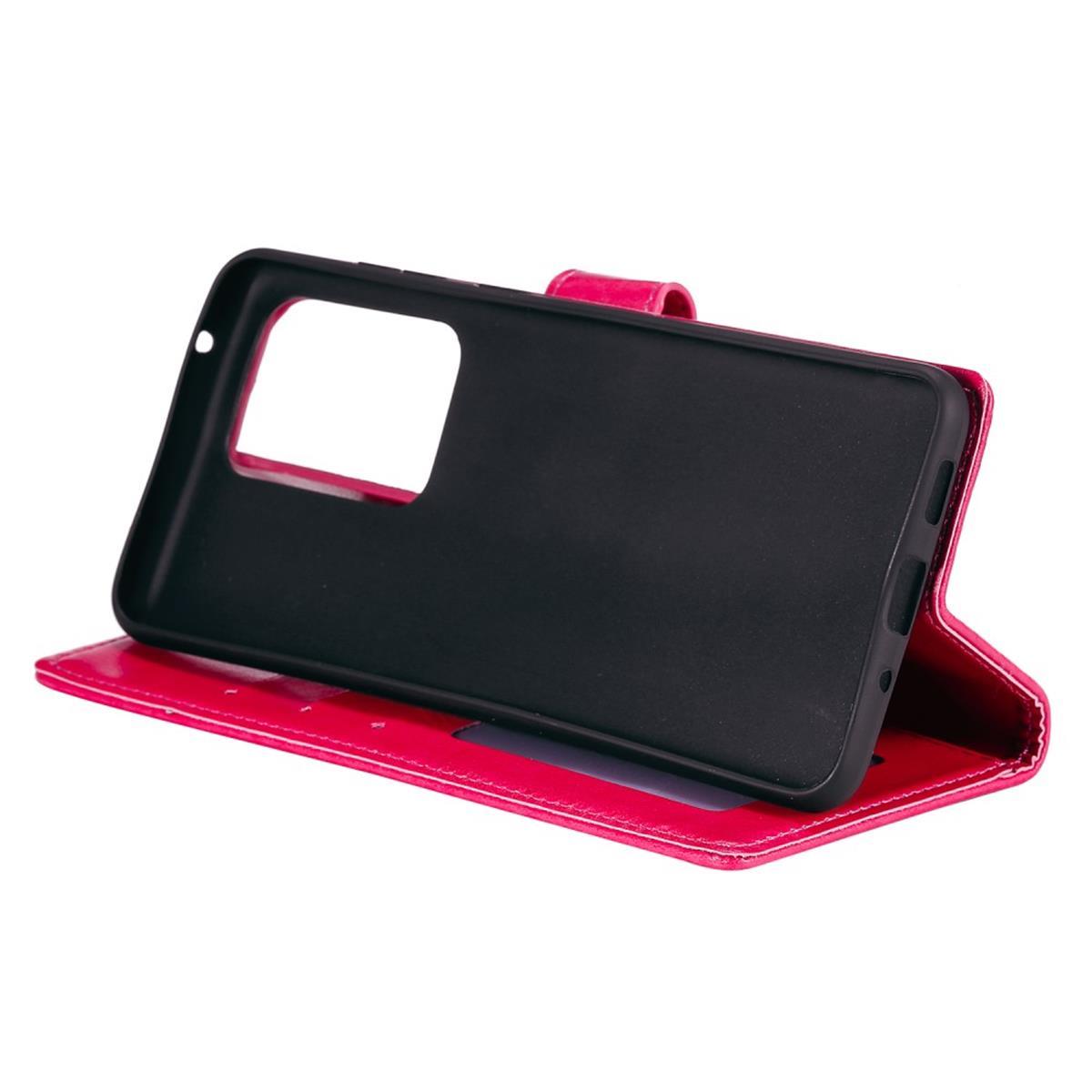 Hülle für Samsung Galaxy S20 Ultra Handyhülle Flip Case Schutzhülle Mandala Pink