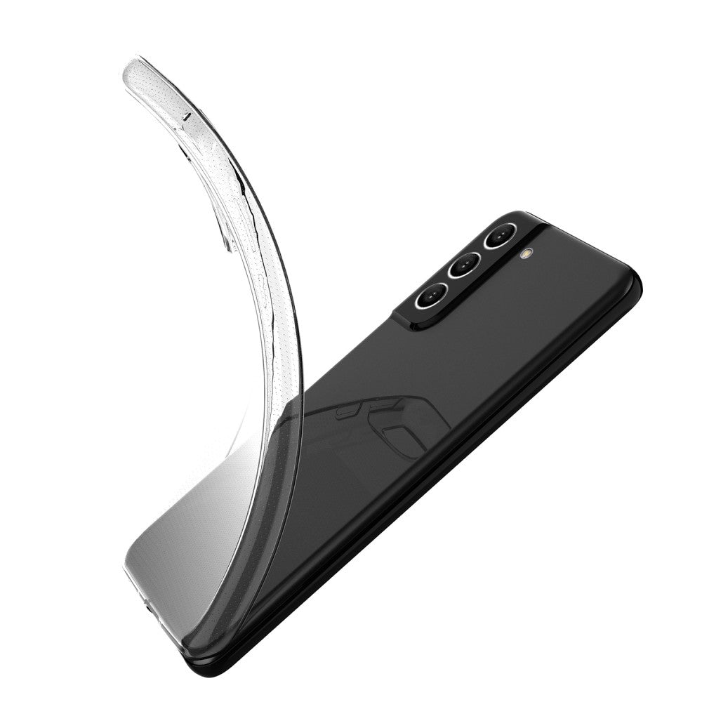 Hülle für Samsung Galaxy S21 FE Handyhülle Silikon Cover Case Bumper Klar