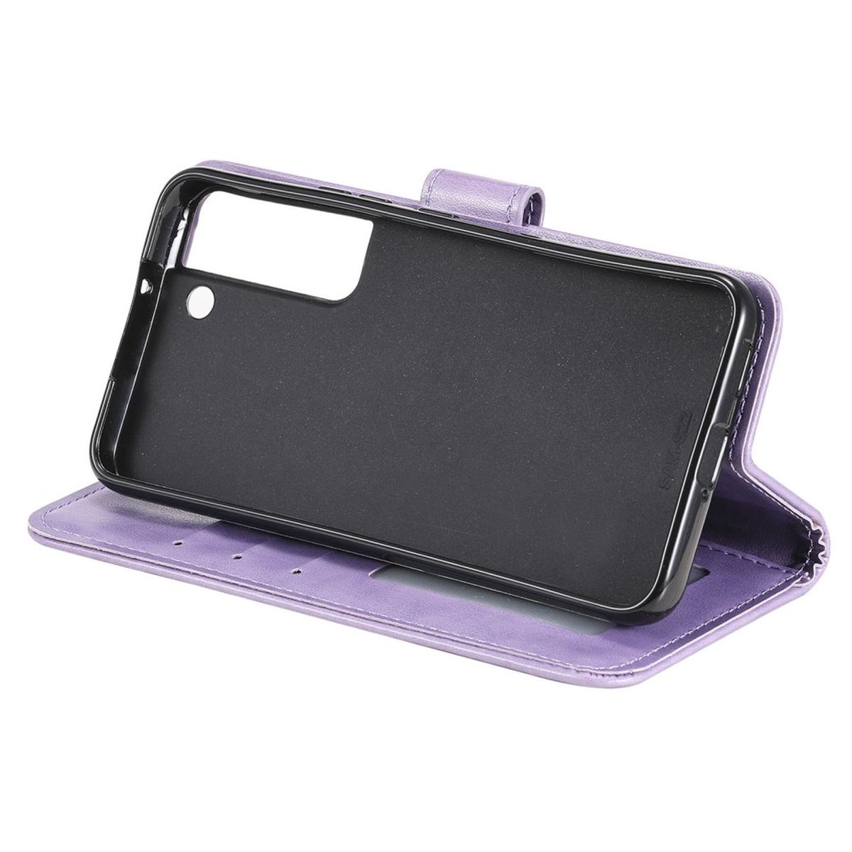 Hülle für Samsung Galaxy S22 5G Handyhülle Flip Case Cover Tasche Mandala Lila - CoverKingz