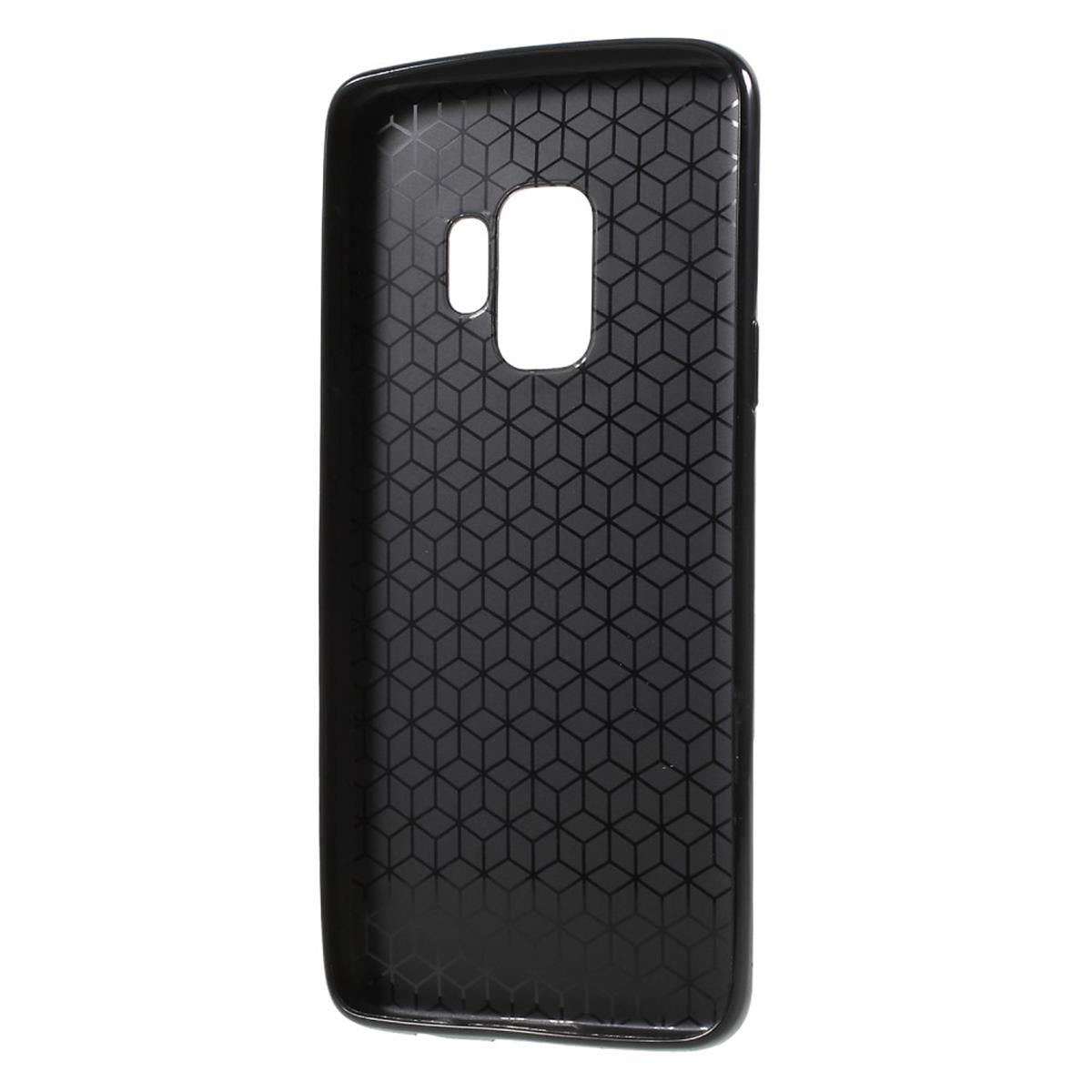 Hülle für Samsung Galaxy S9 Handyhülle Cover Schutzhülle Soft Case Carbonfarben