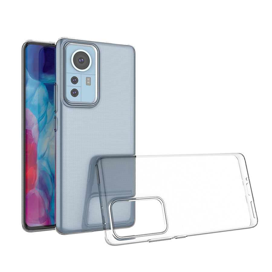 Hülle für Xiaomi 12/12X Handyhülle Silikon Cover Case Bumper klar