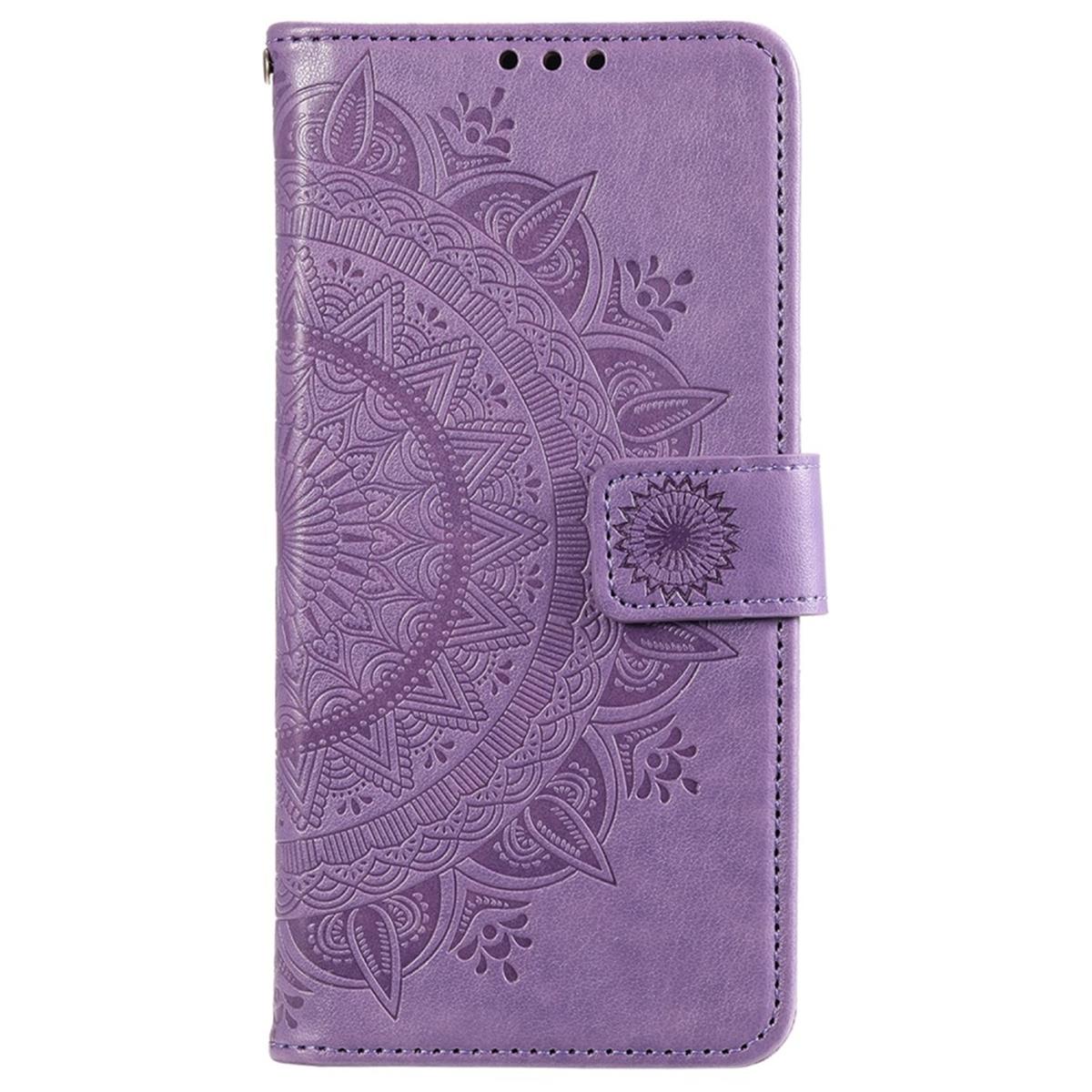 Hülle für Xiaomi 12 Pro Handyhülle Flip Case Cover Tasche Etui Mandala Lila