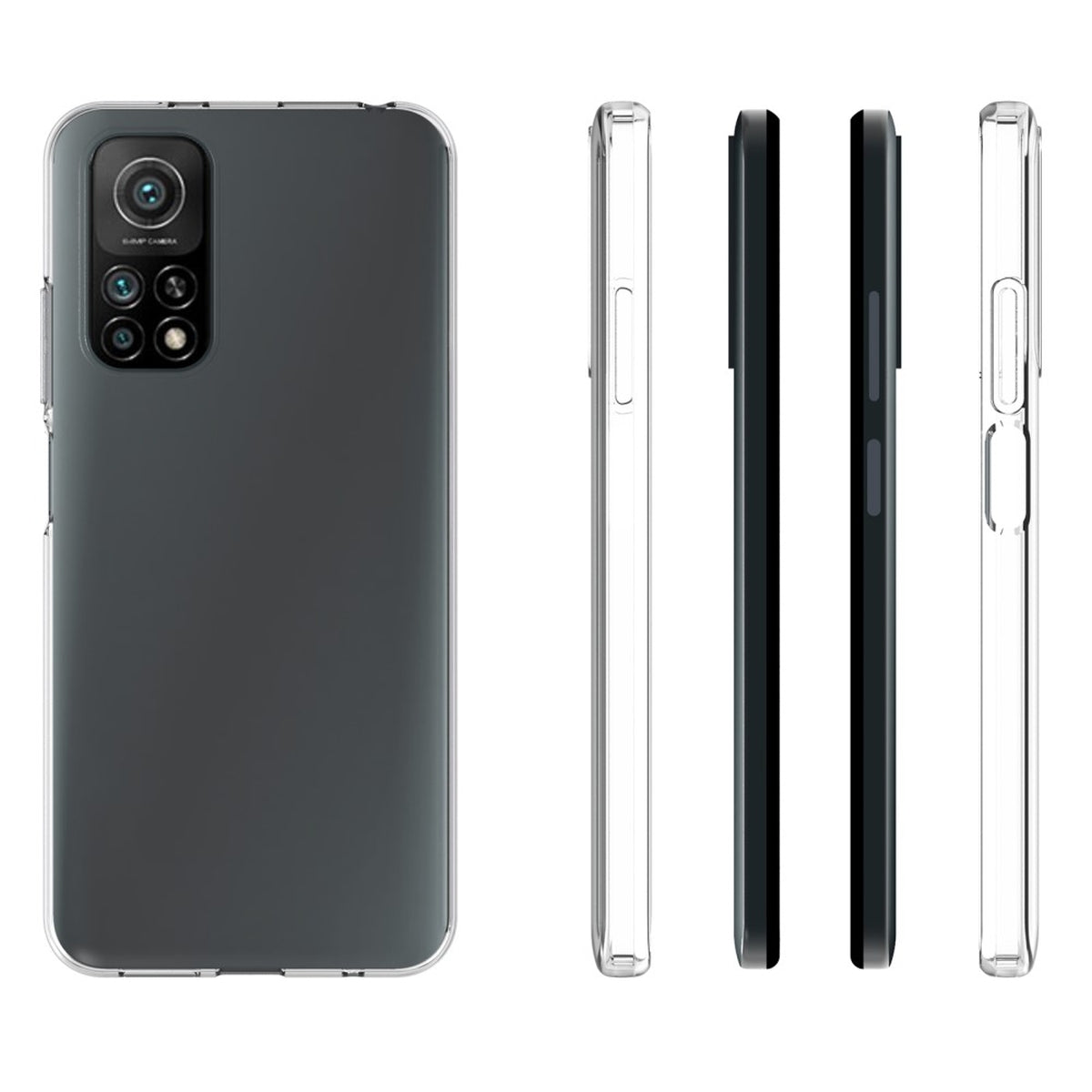 Hülle für Xiaomi Note 11 4G/Note 11S Cover Bumper Case Handyhülle Silikon Klar