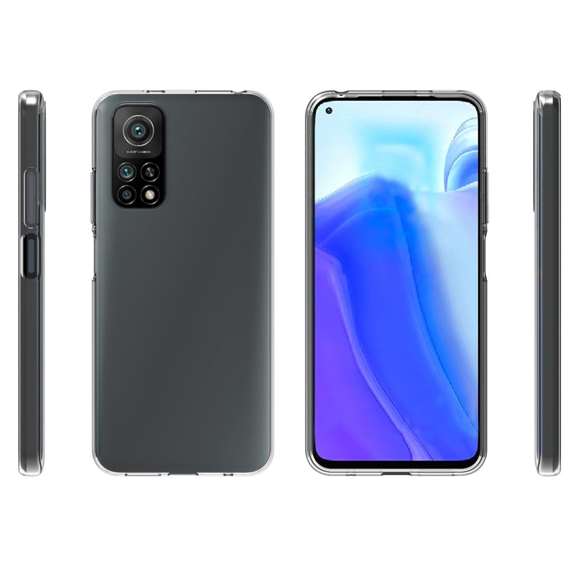 Hülle für Xiaomi Note 11 4G/Note 11S Cover Bumper Case Handyhülle Silikon Klar