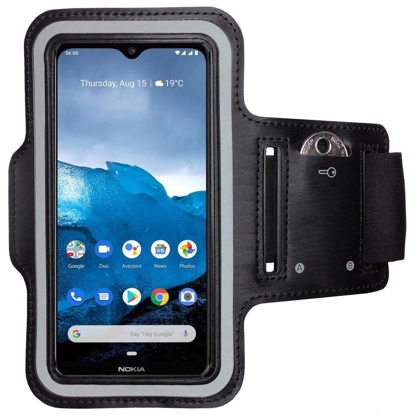 Nokia 6.2 Handy Sport Armband Hülle Sportarmband Tasche Laufhülle