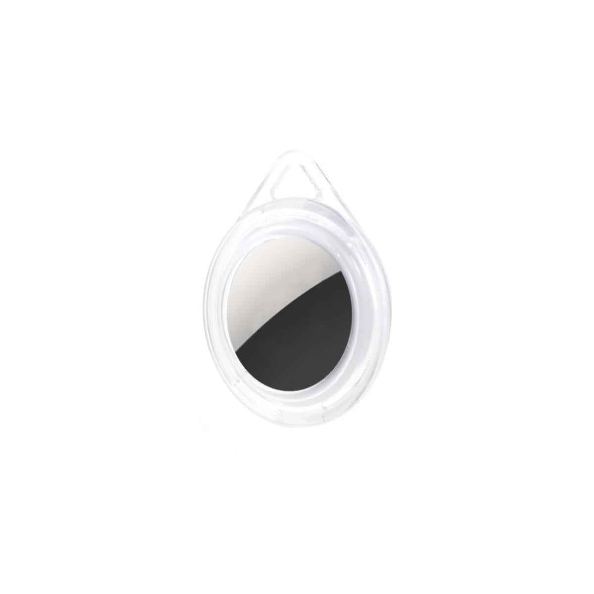 Schlüsselanhänger für Apple AirTags 2021 - Air Tag Hülle Silicone Case - Klar
