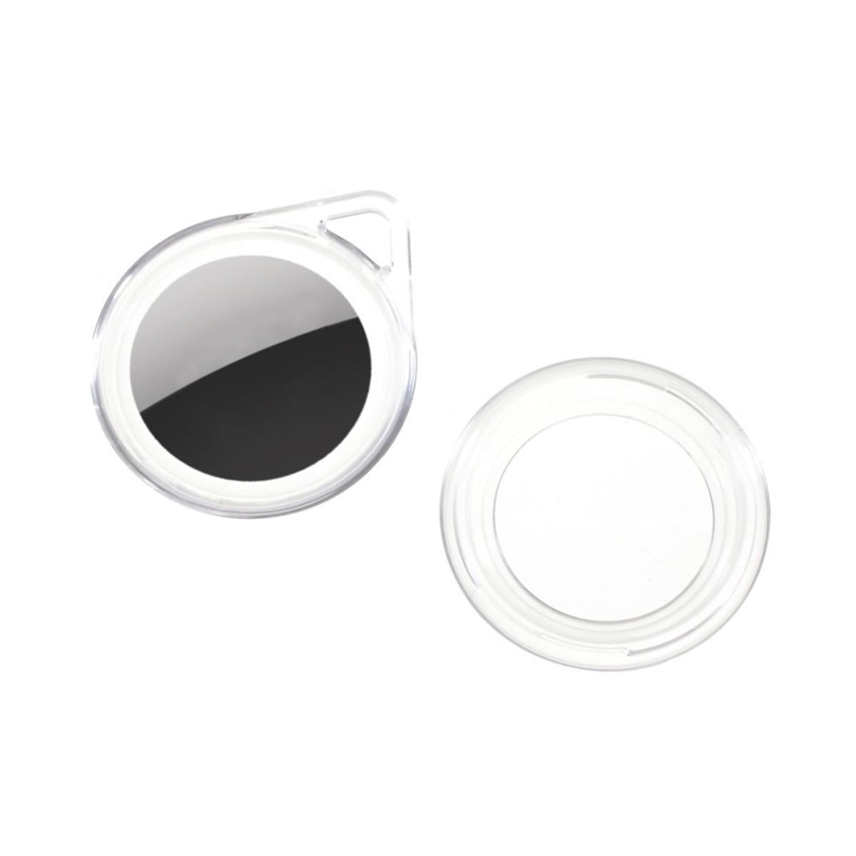 Schlüsselanhänger für Apple AirTags 2021 - Air Tag Hülle Silicone Case - Klar