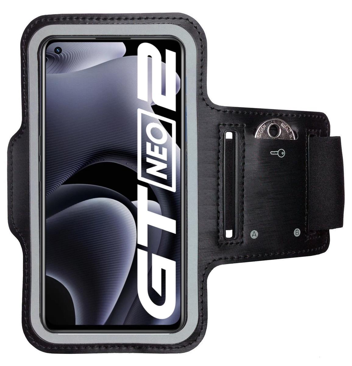 Sportarmband für Realme GT Neo 2 Handy Fitness Hülle Armband Laufhülle