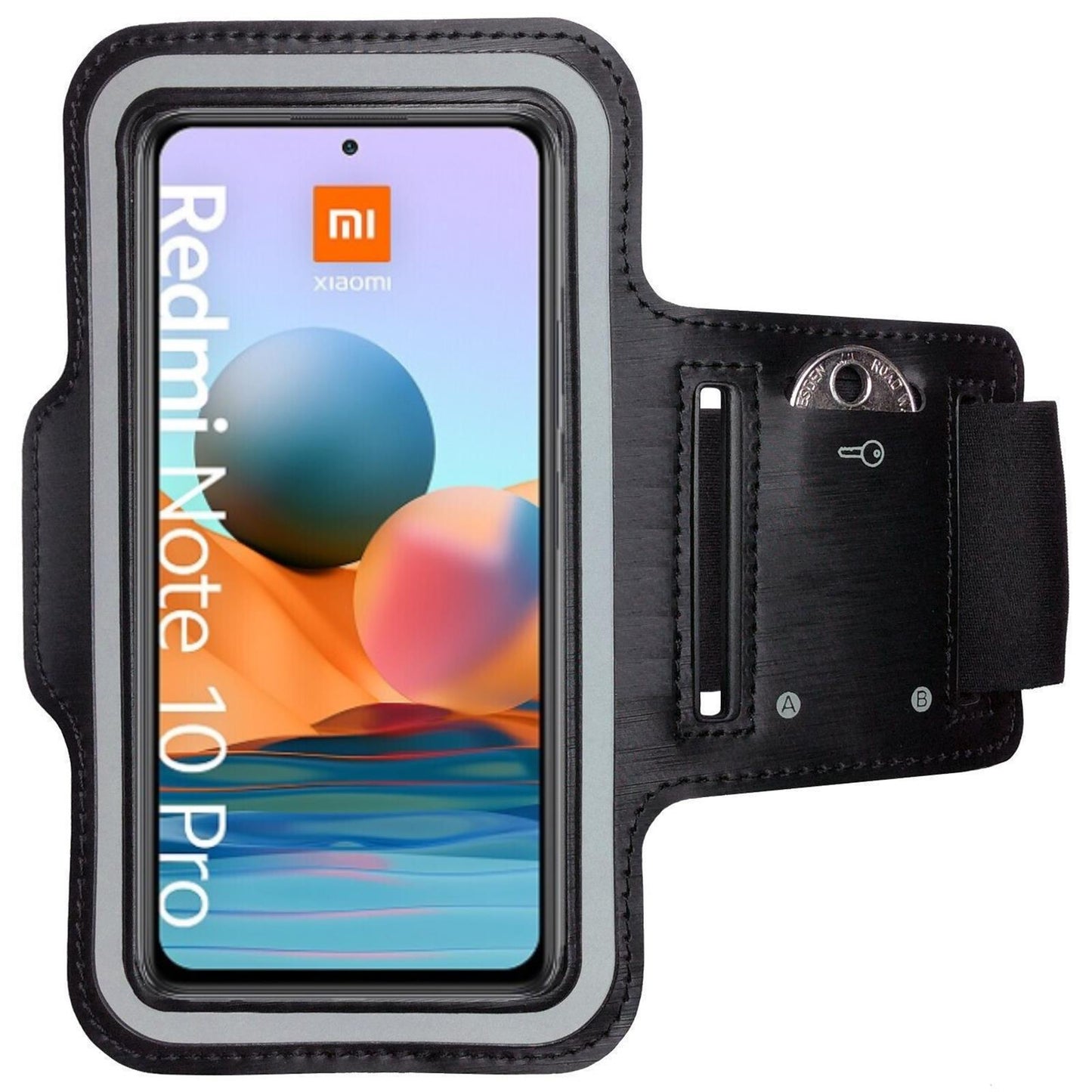 Sportarmband für Xiaomi Redmi Note 10 Pro/Pro Max Handy Hülle Armband Laufhülle