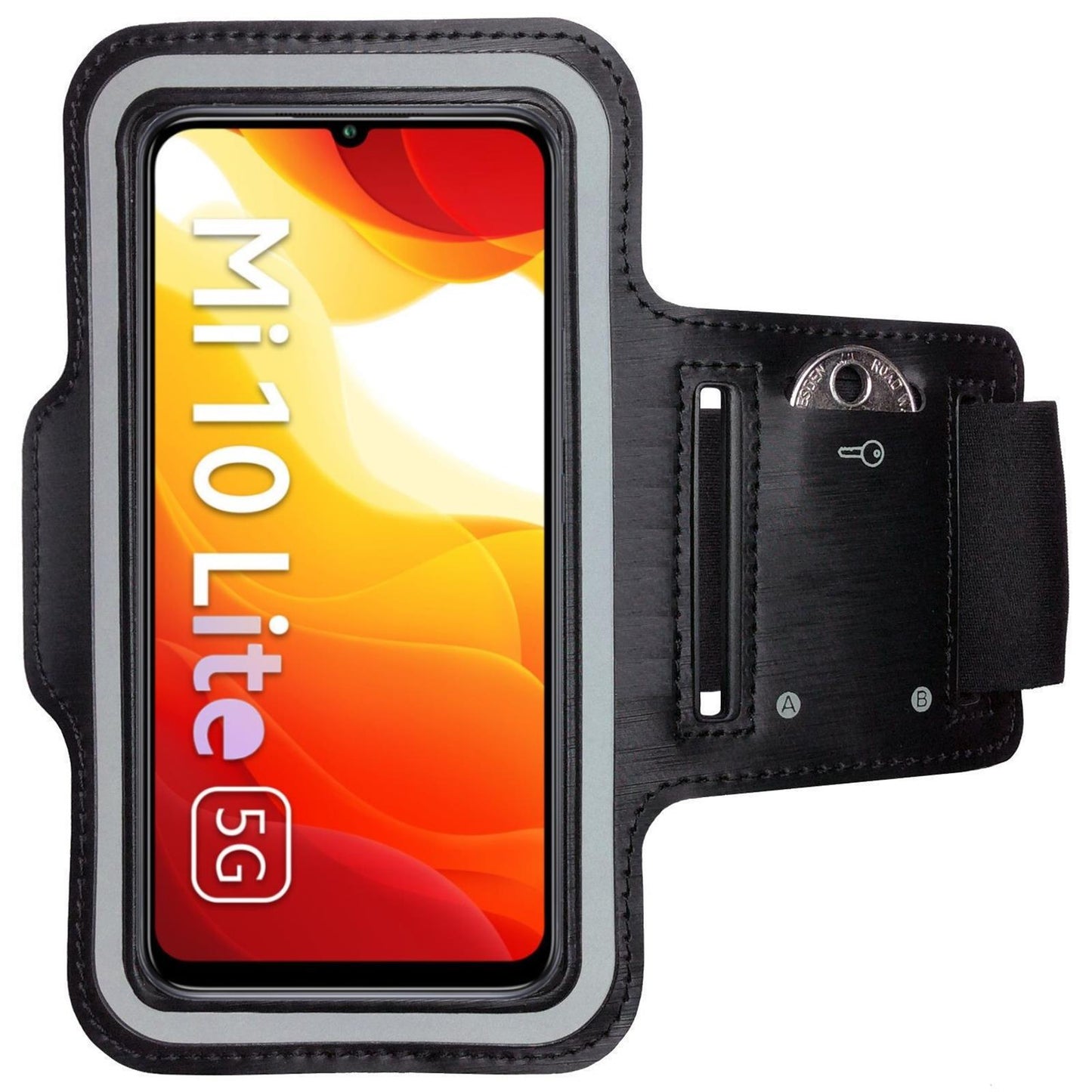 Xiaomi Mi 10 Lite Sport Fitness Armband Handy Tasche Jogging Hülle