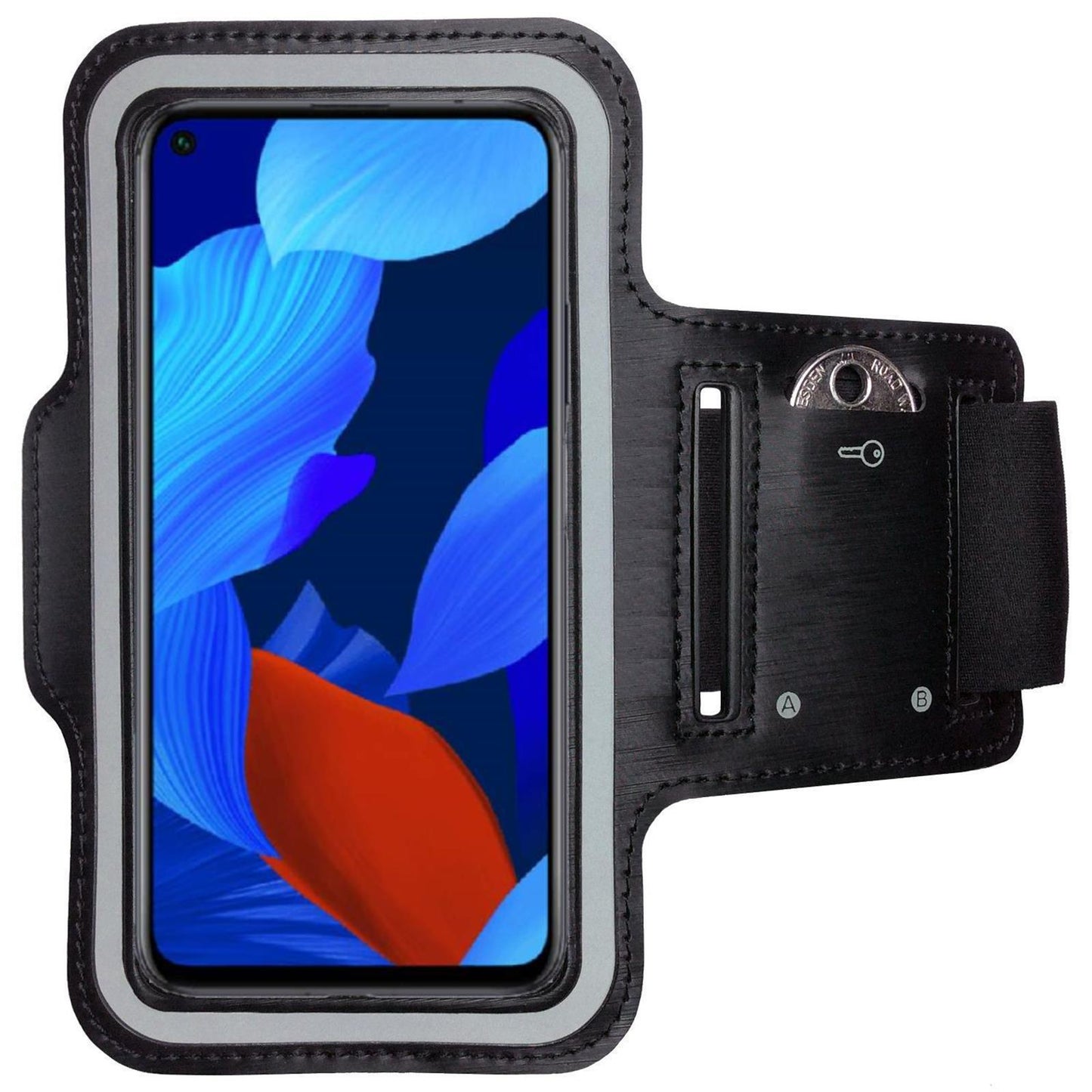Huawei Nova 5T Sport Fitness Armband Handy Tasche Jogging Hülle Etui