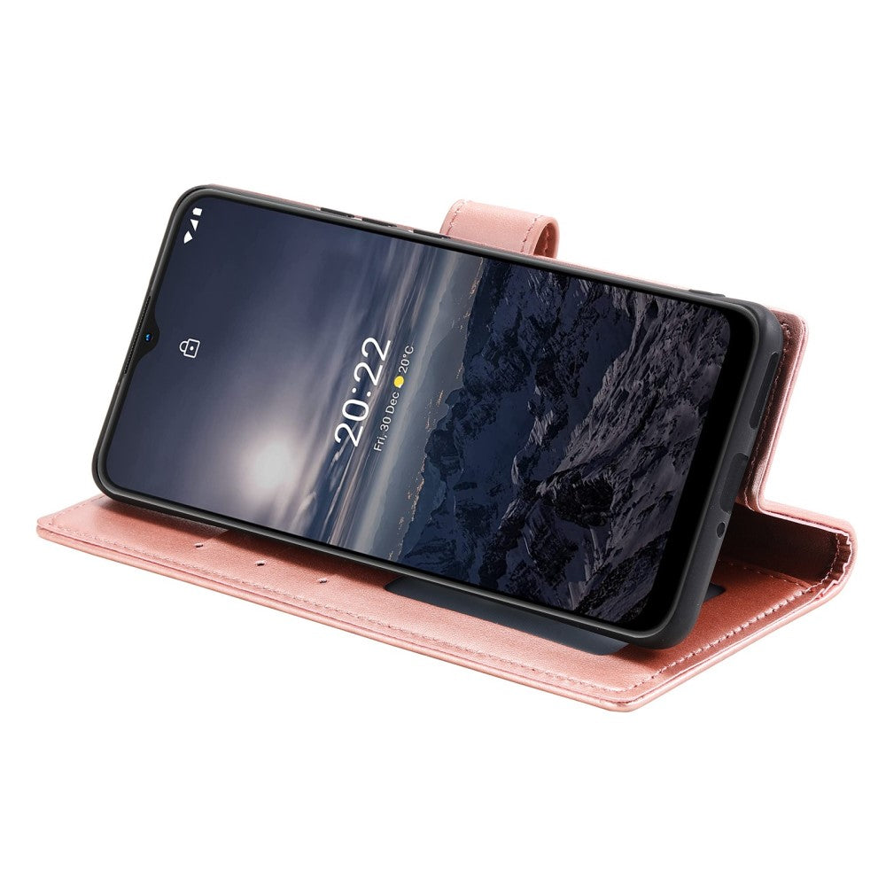 Hülle für Nokia G21/G11 Handyhülle Flip Case Cover Schutzhülle Mandala Rosegold