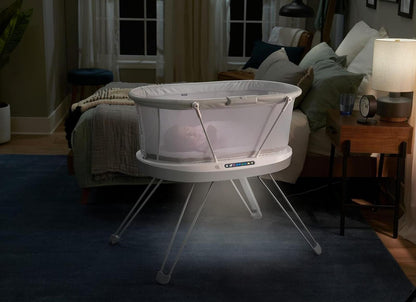 Fisher-Price GXL76 - Premium Babybett mit Smart Connect - Einstellbares Babybettchen
