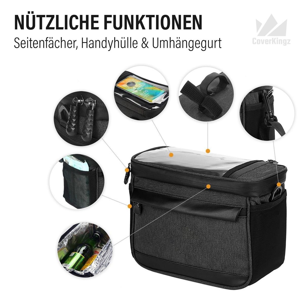 Fahrradtasche für alle Fahrräder Umhängetasche Kühltasche Biking Bag wasserdicht