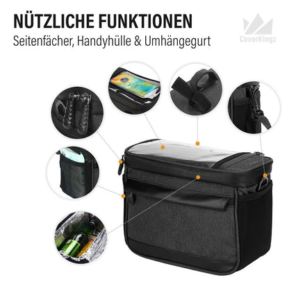 Fahrradtasche für alle Fahrräder Umhängetasche Kühltasche Biking Bag wasserdicht