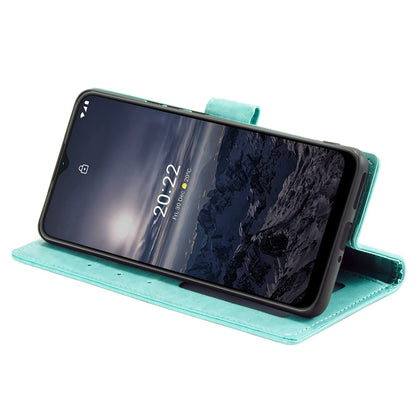 Hülle für Nokia G21/G11 Handyhülle Flip Case Cover Schutzhülle Etui Mandala Grün