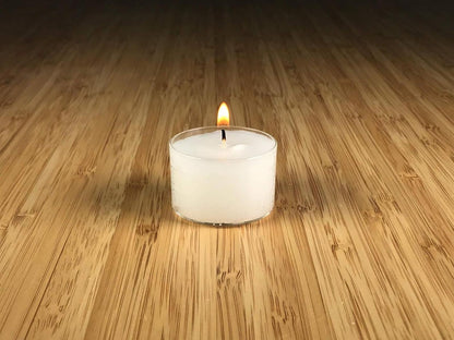 Qult Farluce Teelichter in Kunststoffhülle - Rußfrei - unbeduftet - Nightlights und Maxilights
