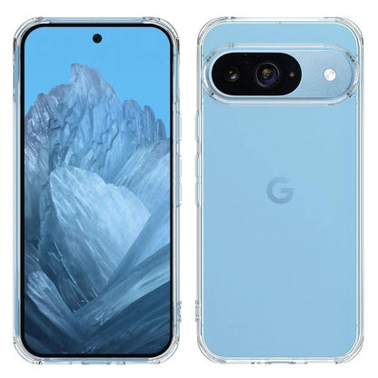 Hülle für Google Pixel 9 Handyhülle Case Hybrid Silikon Bumper Cover Klar