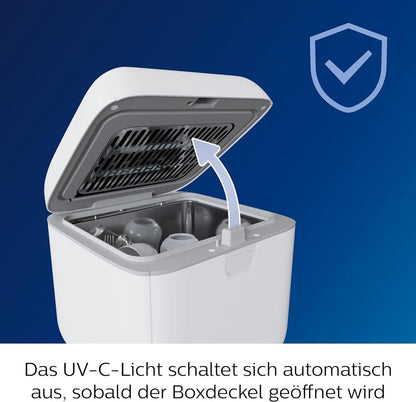 Philips UV-C Hygiene Desinfektionsbox, 10L XXL Box 135W Weiß