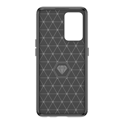 Hülle für OnePlus Nord CE 2 5G Handyhülle Silikon Case Cover Bumper Carbonfarben