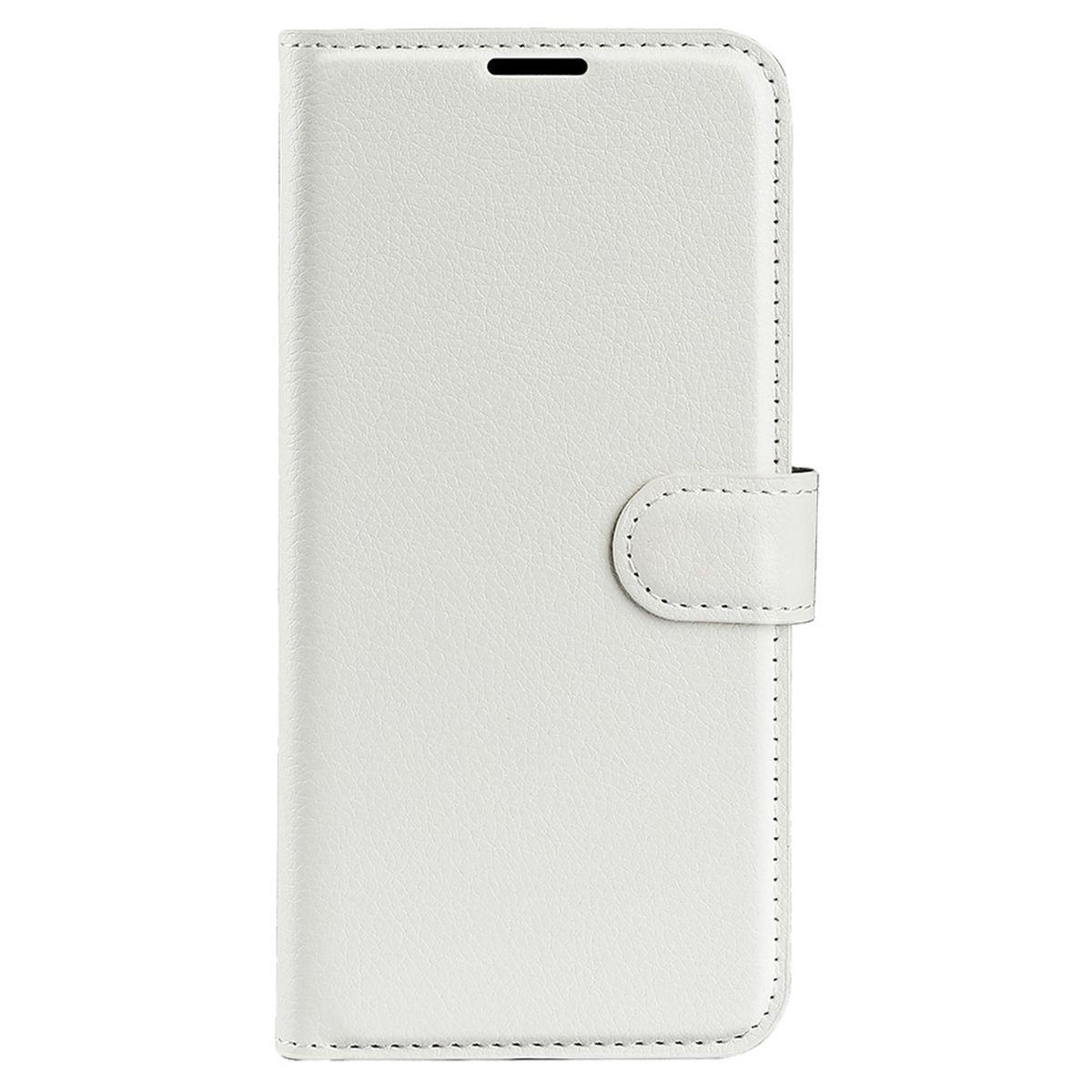 Hülle für Nokia G21/G11 Handyhülle Flip Case Schutzhülle Cover Tasche Etui Weiß