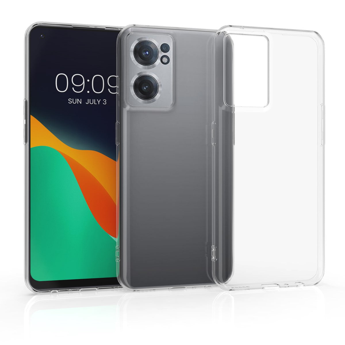 Hülle für OnePlus Nord CE 2 5G Handyhülle Silikon Cover Bumper Softcase Klar