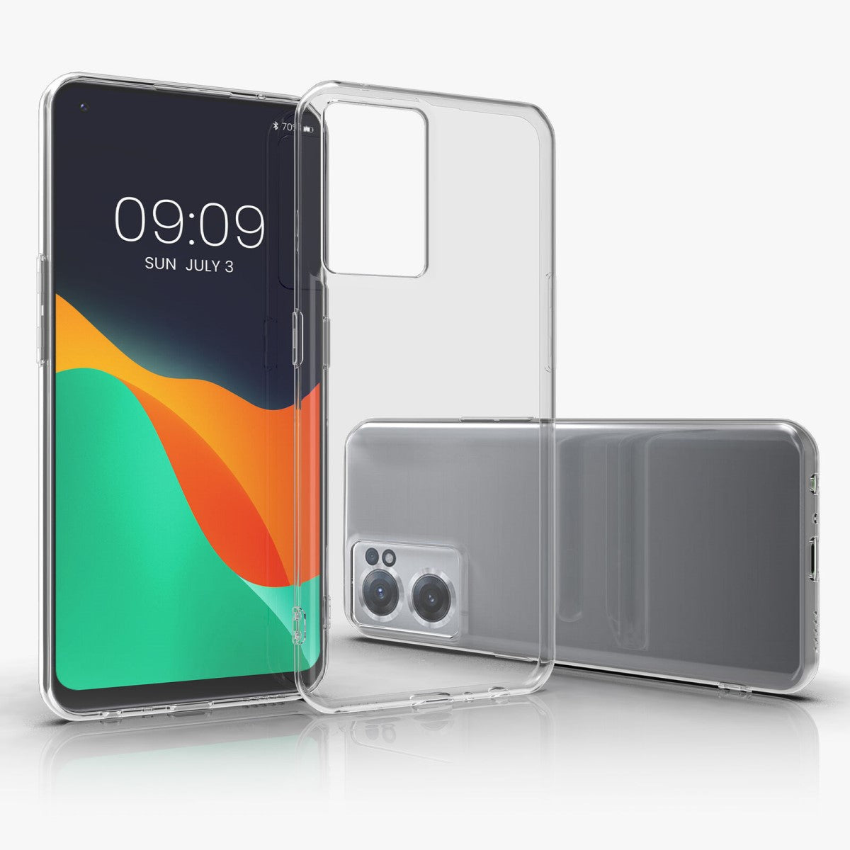 Hülle für OnePlus Nord CE 2 5G Handyhülle Silikon Cover Bumper Softcase Klar