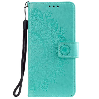 Hülle für Xiaomi Mi 11 Ultra Handyhülle Flip Case Cover Schutzhülle Mandala Grün