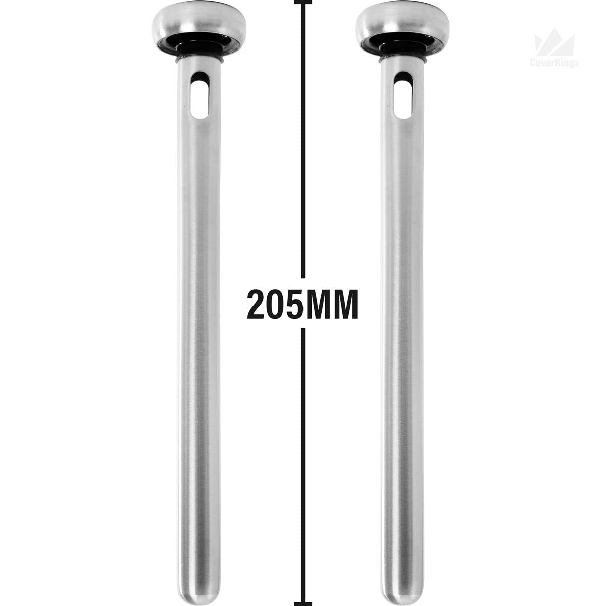 Bierkühler 2 x Edelstahl Bierkühlstab Flaschenkühler Bier Flaschen Kühlstab Beer