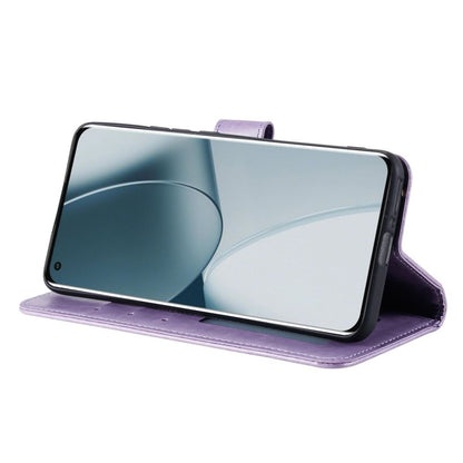 Hülle für OnePlus 10 Pro 5G Handyhülle Flip Case Cover Etui Mandala Lila