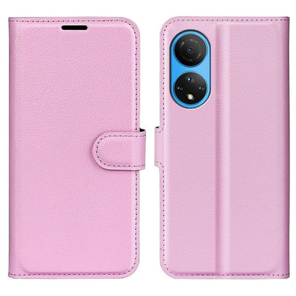 Hülle für Honor X7 Handyhülle Flip Case Schutzhülle Cover Tasche Handy Etui Rosa