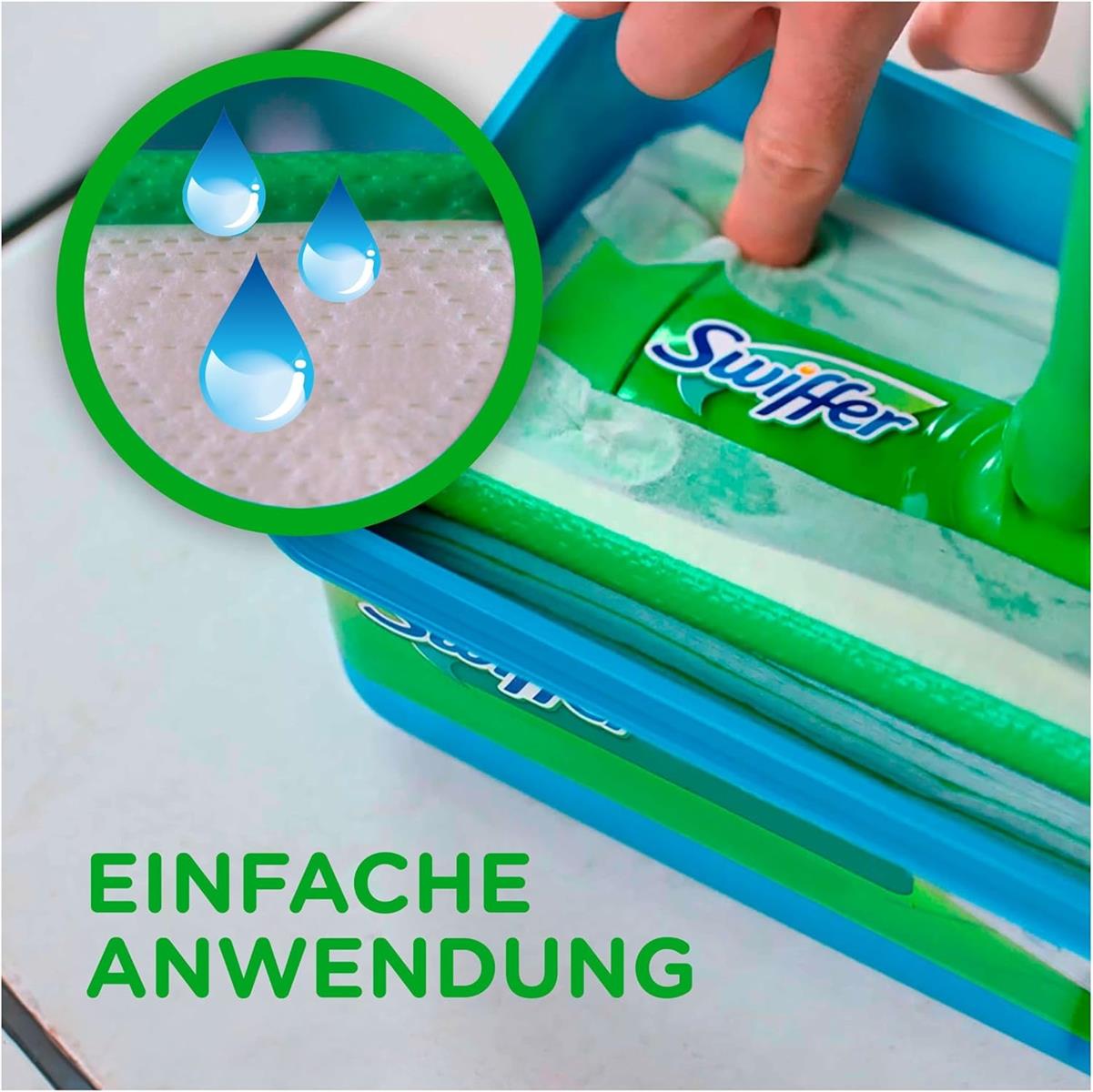 Swiffer Bodenwischer Feuchte Bodentücher Nachfüllpack Zitrone Duft 20x