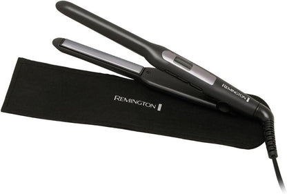 Remington Glätteisen [extra schmale Platten: für kurzes Haar, Pixies, Pony, Bart & kleine Locken] Haarglätter (Ultra-Pro-Keramikbeschichtung, LCD-Display,150-230°C)