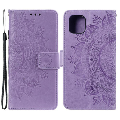 Hülle für Apple iPhone 13 Handyhülle Flip Case Cover Schutzhülle Mandala Lila