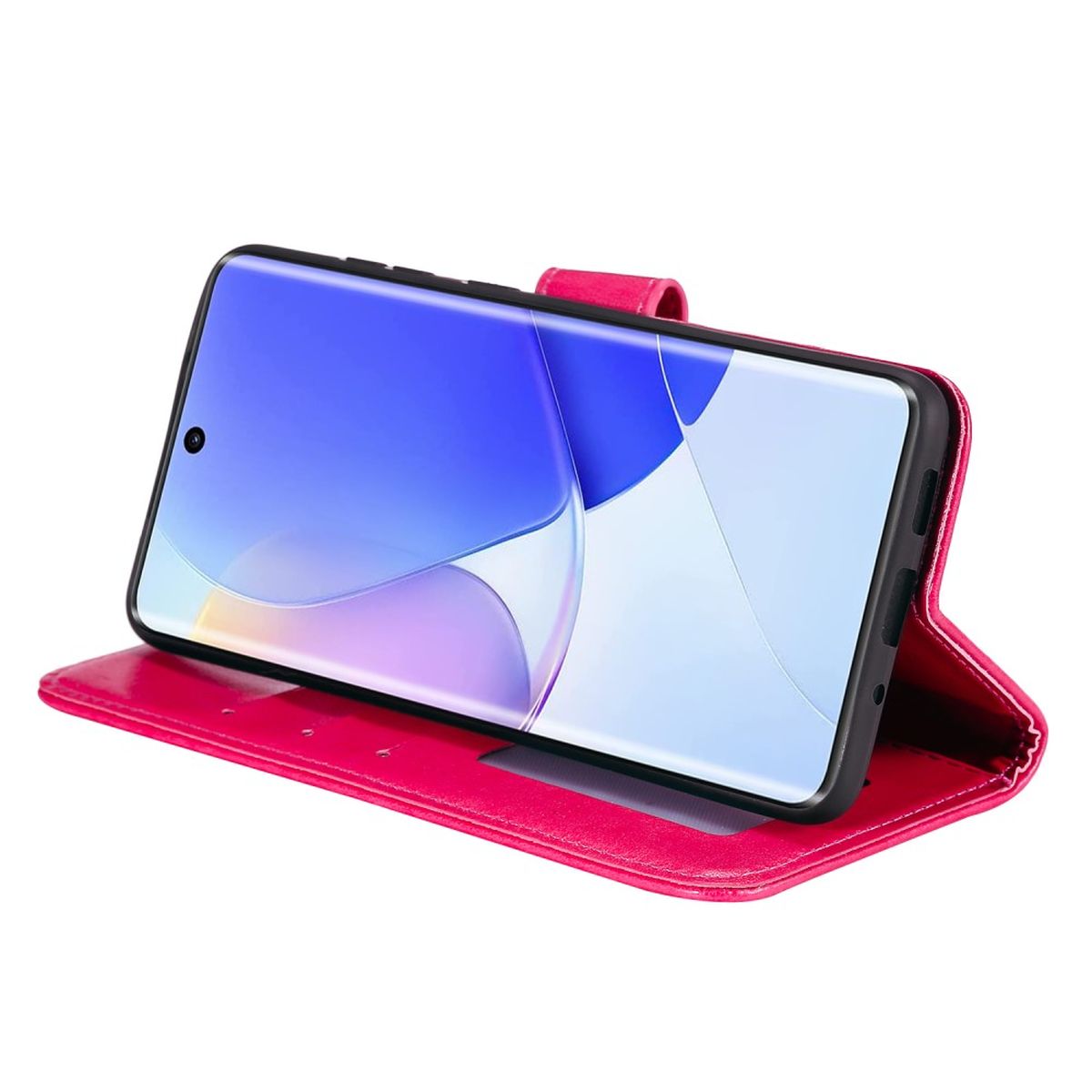 Hülle für Huawei Nova 9 / Honor 50 Handyhülle Flip Case Cover Etui Mandala Pink